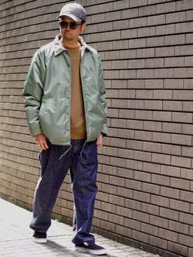 BROOKLYNOVERALLさん（メンズ・172cm）の夏コーディネート