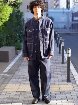 BROOKLYNOVERALLさん(メンズ・178cm)の春コーディネート