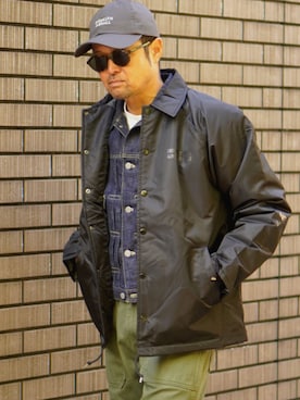 BROOKLYNOVERALLさん（メンズ・172cm）の冬コーディネート