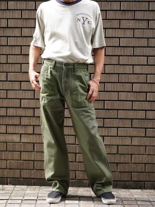 ミリタリークロスベイカーパンツ（その他パンツ）｜BROOKLYN OVERALL