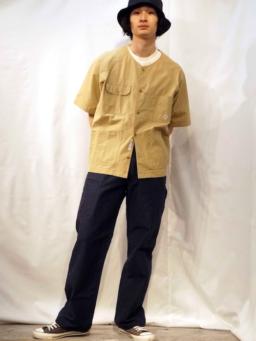 OAMC SALLY SHIRT リップストック 比翼 シャツ ブルゾン OAMC 24SS SALLY SHIRT COFFEE RIPSTOP シャツ - メルカリ