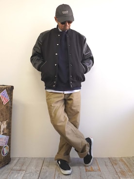 BROOKLYNOVERALLさん（メンズ・172cm）の秋コーディネート