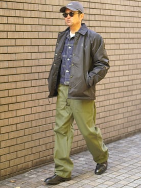 BROOKLYNOVERALLさん(メンズ・172cm)の冬コーディネート