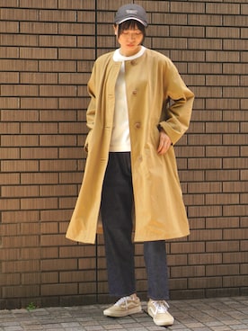 BROOKLYNOVERALLさん（レディース・166cm）の秋コーディネート