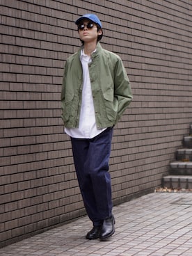 BROOKLYNOVERALLさん(メンズ・176cm)の春コーディネート