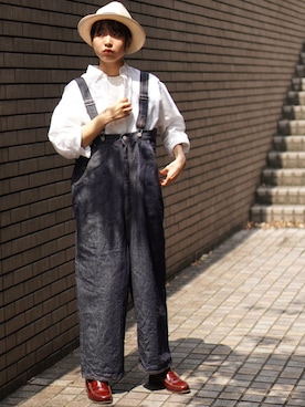BROOKLYNOVERALLさん(レディース・168cm)の夏コーディネート