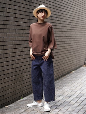 BROOKLYNOVERALLさん(レディース・168cm)の夏コーディネート