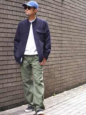 BROOKLYNOVERALLさん（メンズ・172cm）の秋コーディネート