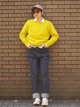 BROOKLYNOVERALLさん（レディース・169cm）の冬コーディネート