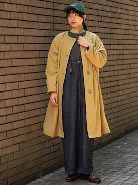 BROOKLYNOVERALLさん（レディース・168cm）の秋コーディネート