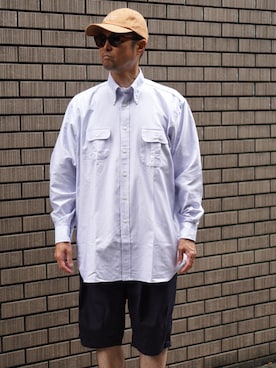 BROOKLYNOVERALLさん（メンズ・172cm）の夏コーディネート