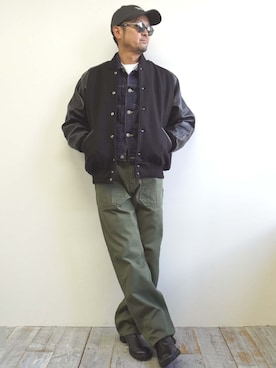 BROOKLYNOVERALLさん（メンズ・172cm）の秋コーディネート
