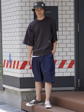 BROOKLYNOVERALLさん（メンズ・178cm）の夏コーディネート