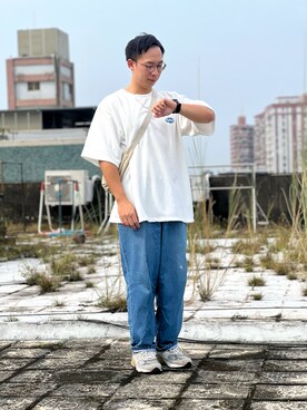 「wisdom（ウィズダム）のアイテム」を使った、henrykuoさん（メンズ・174cm）の秋コーディネート