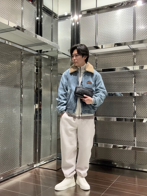 A|X アルマーニ エクスチェンジ】ジップアップニットカーディガン