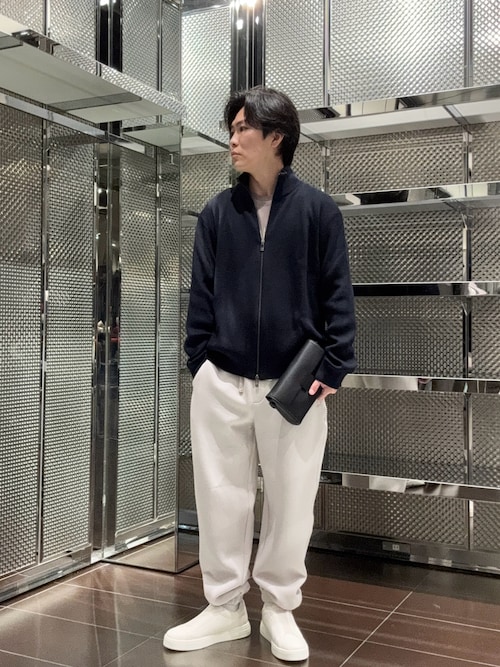 セール】【A|X アルマーニ エクスチェンジ】キルティング ボンバー