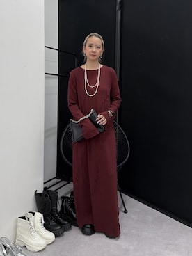 「GEVS.（ジェイヴィス）のアイテム」を使った、ERIKA さん（レディース・157cm）の夏コーディネート