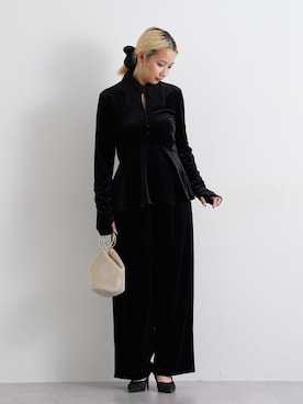 「Callarus（カラルス）のアイテム」を使った、ERIKA さん（レディース・157cm）の秋コーディネート