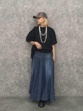 ERIKA さん（レディース・157cm）の夏コーディネート