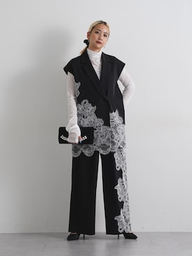 「Callarus（カラルス）のアイテム」を使った、ERIKA さん（レディース・157cm）の秋コーディネート