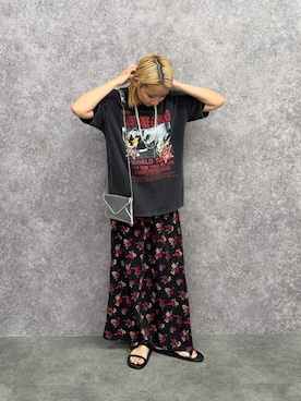 ERIKA さん（レディース・157cm）の夏コーディネート