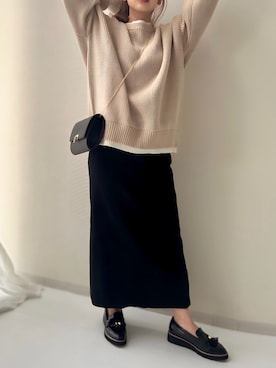 ERIKA さん（レディース・156cm）の冬コーディネート