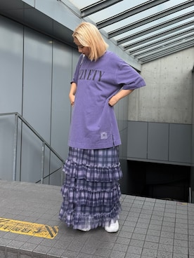 ERIKA さん（レディース・157cm）の夏コーディネート