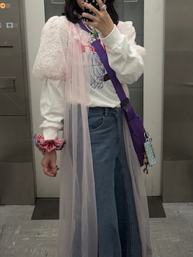 「mont-bell（モンベル）のアイテム」を使った、MIRAIさん（レディース・152cm）の春コーディネート