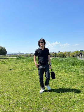 「SUGARHILL（シュガーヒル）のアイテム」を使った、tomoichi00さん（メンズ・169cm）の春コーディネート