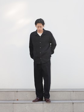 「LiNoH（リノー）のアイテム」を使った、kakeruさん（メンズ・175cm）の冬コーディネート
