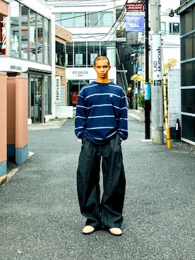「CONZ（コンズ）のアイテム」を使った、kakeruさん（メンズ・180cm）の夏コーディネート