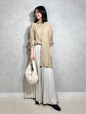 「apart by lowrys」｜tomomiさん（レディース・153cm）の春コーディネート