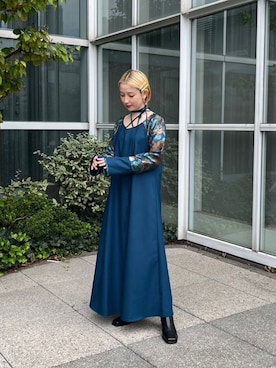 MARTEさん（レディース・153cm）の秋コーディネート