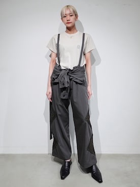 「ILANIS（イラニス）のアイテム」を使った、MARTEさん（レディース・160cm）の春コーディネート
