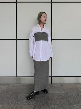 MARTEさん（レディース・159cm）の秋コーディネート