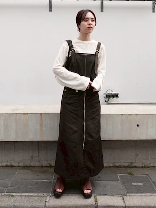 sahara（サハラ）の「2piece Nylon Salopette/2ピースナイロン素材