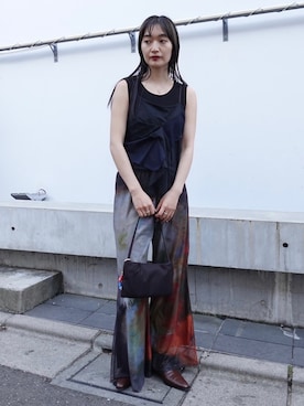 MARTEさん(レディース・168cm)の冬コーディネート