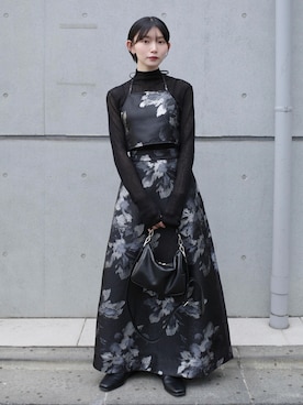 MARTEさん(レディース・162cm)の冬コーディネート