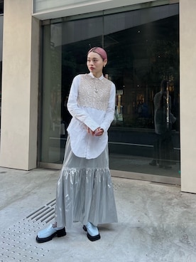 MARTEさん（レディース・163cm）の冬コーディネート