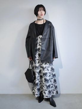 「sahara（サハラ）のアイテム」を使った、MARTEさん（レディース・162cm）の春コーディネート