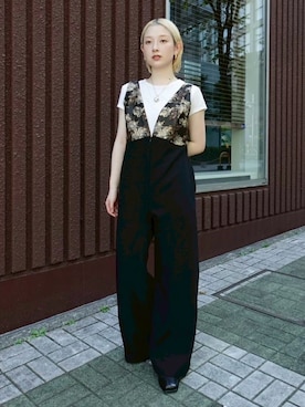 「sahara（サハラ）のアイテム」を使った、MARTEさん（レディース・153cm）の春コーディネート