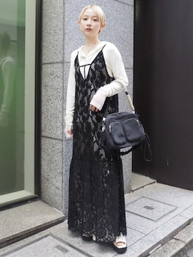 「夏ワンピース」｜MARTEさん（レディース・153cm）の夏コーディネート