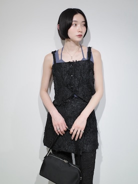 「sahara（サハラ）のアイテム」を使った、MARTEさん（レディース・162cm）の春コーディネート