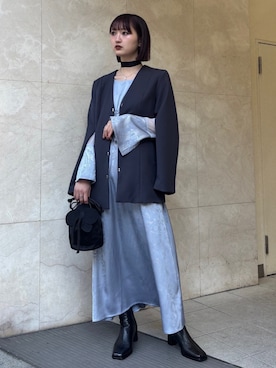 MARTEさん（レディース・164cm）の冬コーディネート