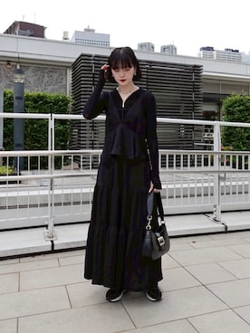 「sahara（サハラ）のアイテム」を使った、MARTEさん（レディース・158cm）の夏コーディネート