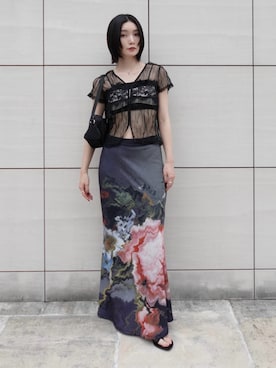 MARTEさん(レディース・162cm)の夏コーディネート