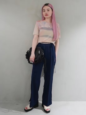 MARTEさん(レディース・163cm)の夏コーディネート