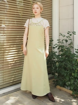 「ILANIS（イラニス）のアイテム」を使った、MARTEさん（レディース・153cm）の夏コーディネート