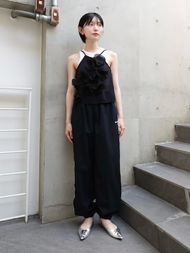 「sahara（サハラ）のアイテム」を使った、MARTEさん（レディース・162cm）の夏コーディネート