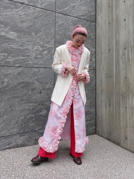 MARTEさん（レディース・163cm）の春コーディネート